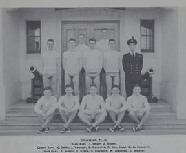 Royal Roads swimming team, 1953