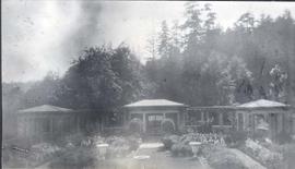 Italian garden, from east, showing loggia