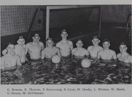 Royal Roads Waterpolo team, 1964