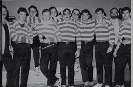 Royal Roads whaler pulling team, 1982