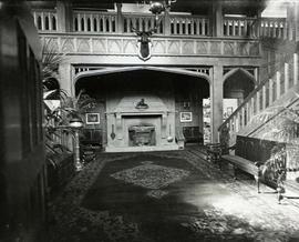 Entry Hall with ferns visible at doorway