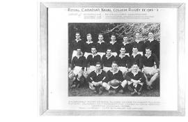 naval college rugby XV 1940