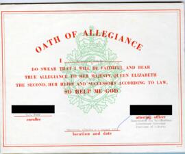 Oath of Allegiance