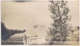 Conservatory from north west, Hatley Park