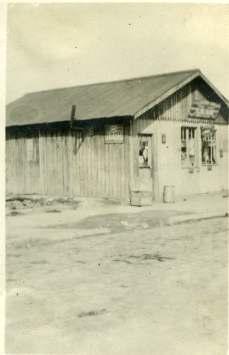 small wooden building, Lens, France