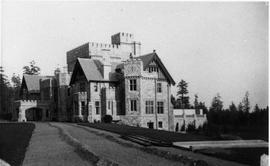 Hatley castle from North West